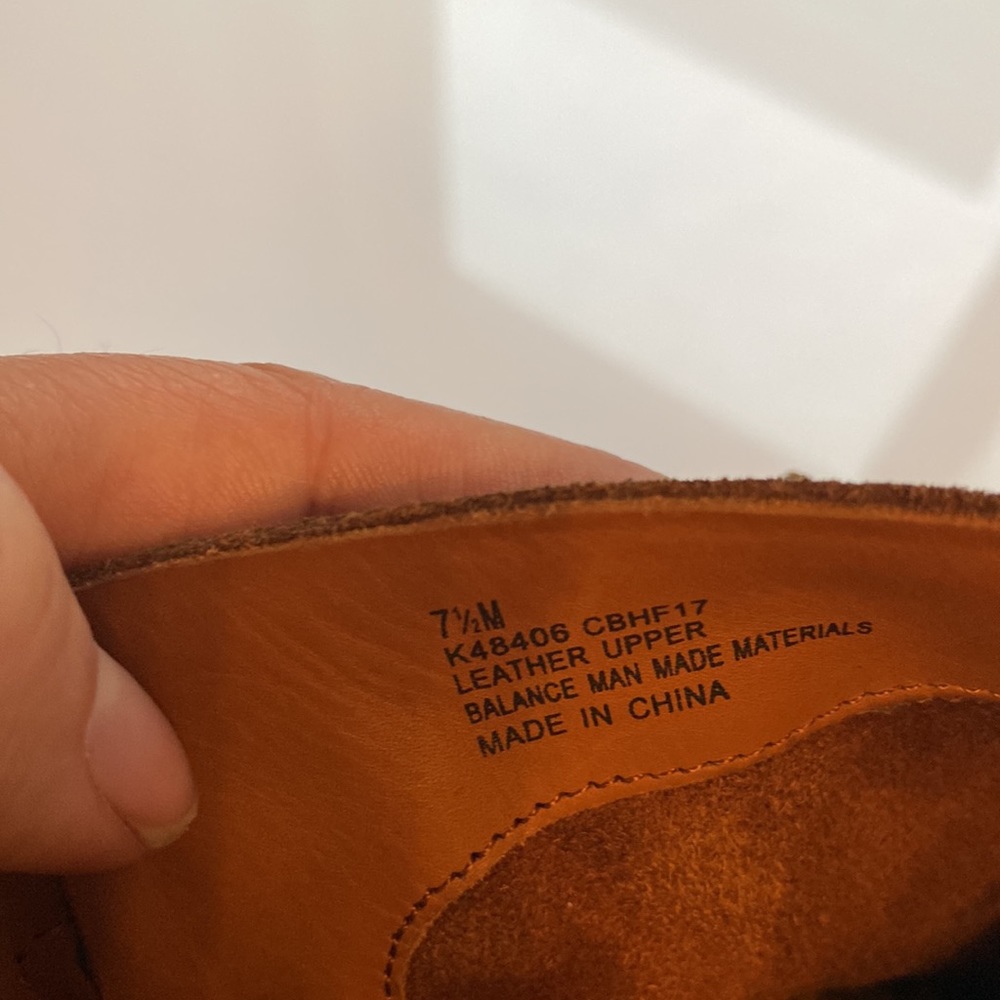 Tall brown leather boots side zipper Kork-ease - Picture 4 of 6